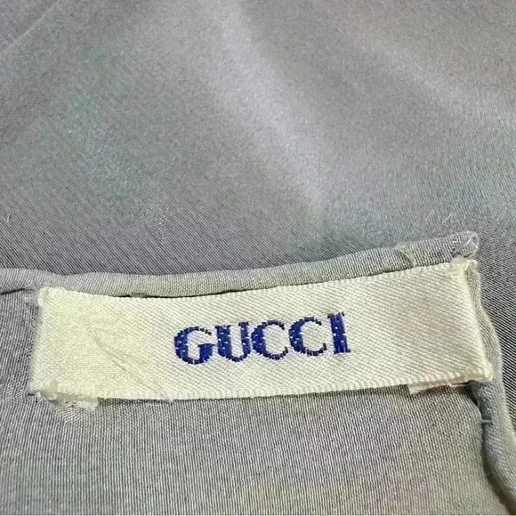 GUCCI Silk Floral Panshie Square Scarf Multicolor | 90 cm - Picture 2 of 10